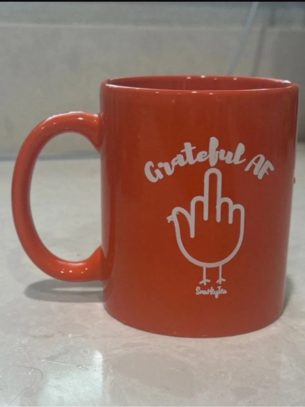 Grateful AF Thanksgiving Fall theme coffee mug